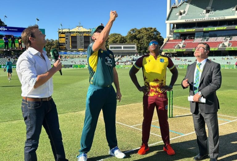AUS vs WI 3rd T20I : वेस्टइंडीज ने टॉस जीतकर पहले बल्लेबाजी का किया फैसला