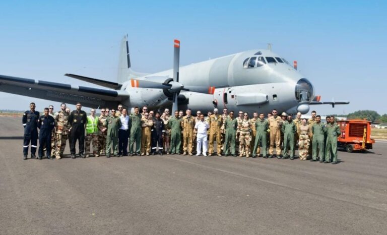 भारतीय नौसेना ने विशाखापत्तनम में किया अटलांटिक-2 समेत अन्य विमान का स्वागत