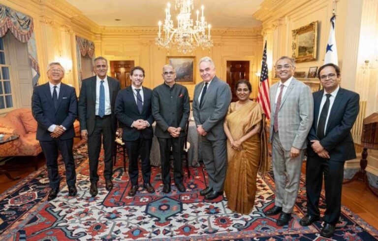 Delighted to welcome my great friend Indian Foreign Secretary Kwatra- Kurt Campbell