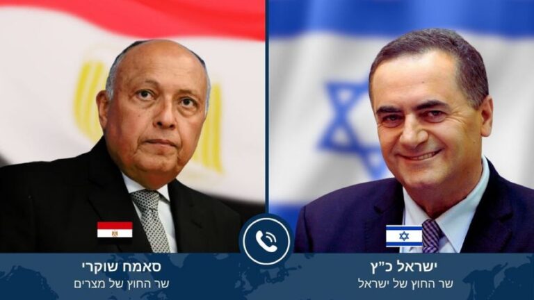 Spoke with Egyptian FM Shoukry & emphasized Israel’s right to self-defence against Iran’s unprecedented aggression- Israel’s FM Katz