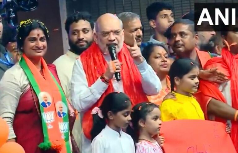 तेलंगाना: किसी में भी हैदराबाद में किसी भी व्यक्ति को छूने की हिम्मत नहीं है- अमित शाह