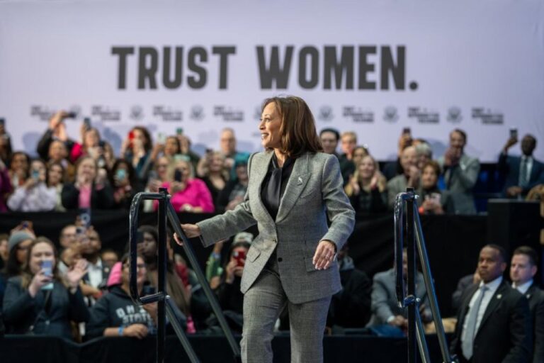 President Biden and I will continue our fight to restore the protections of Roe in all 50 states- Kamala Harris