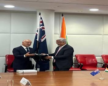First Joint Committee Meeting (JCM) was held under India-Australia