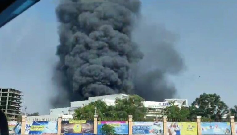 रांची के BSNL कार्यालय में लगी आग, मौके पर पहुंची दमकल की 10 गाड़ियां