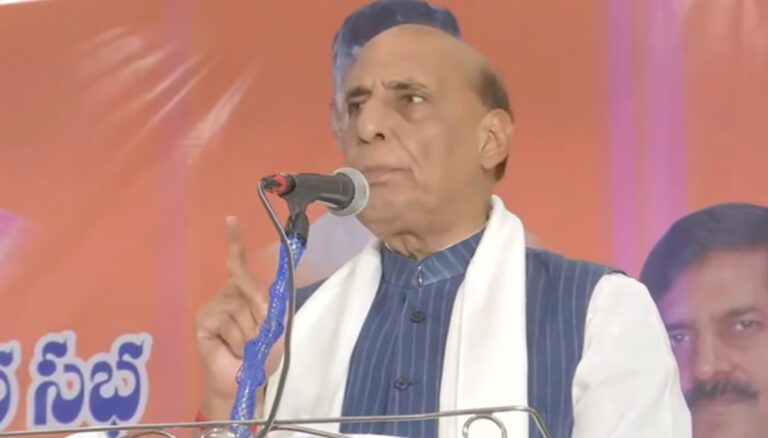 पीवी नरसिम्हा राव को कांग्रेस ने नहीं दिया सम्मान – रक्षा मंत्री राजनाथ सिंह