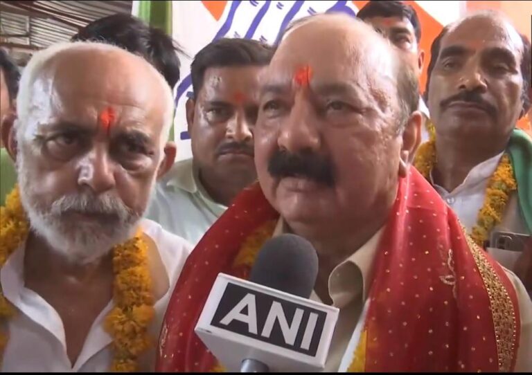 अमेठी: जनता के मन में जो फैसला होगा वह हमें कबूल होगा- कांग्रेस उम्मीदवार के.एल. शर्मा
