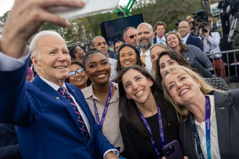 Under my economic agenda, working-age women are employed at a record-high rate- President Biden