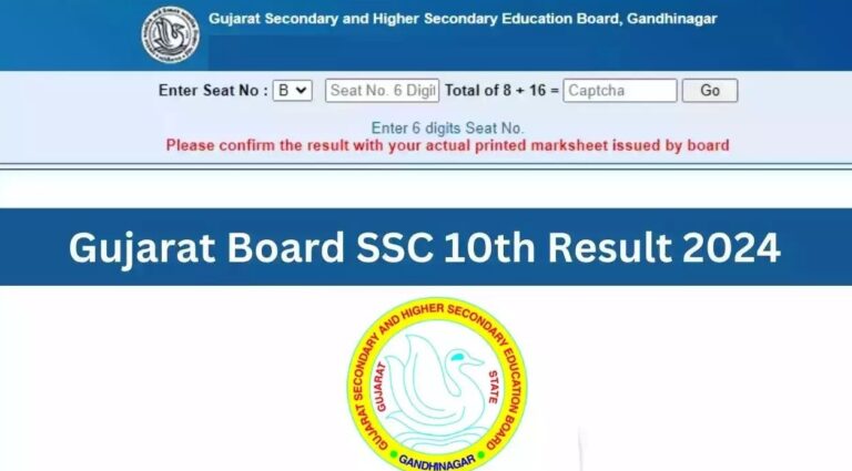 गुजरात : माध्यमिक और उच्चतर माध्यमिक शिक्षा बोर्ड ने कक्षा 10वीं के परीक्षा परिणाम किए घोषित