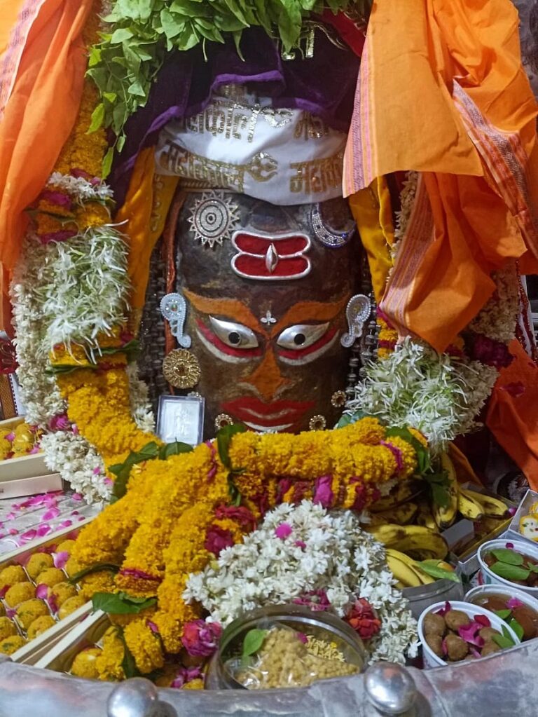 उज्‍जैन: भस्मारती मे सूर्य, चंद्र, त्रिपुंड और बिल्वपत्र से सजे बाबा महाकाल, हजारों भक्तों ने किए दर्शन