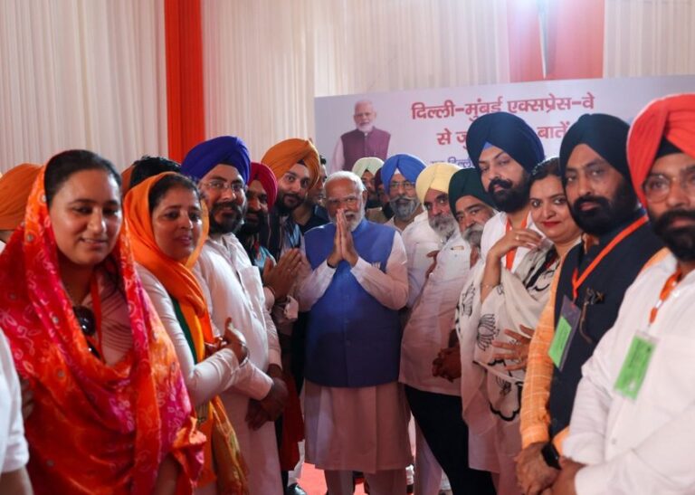 Delhi: Our Party will always work for the welfare of the Sikh community- PM Modi
