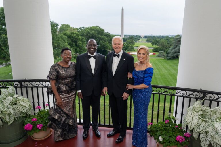 President Carter was the first president to host leaders from Kenya for an official State Visit- President Biden