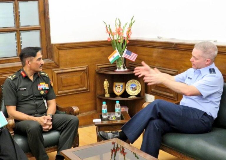 Indian DIA Chief Lt Gen Rana interacted with US Cyber Command Chief