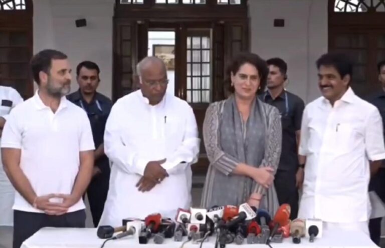 I’m very happy to be able to represent Wayanad- Priyanka Gandhi