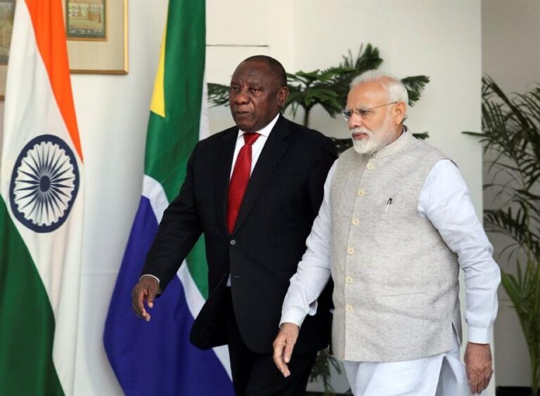 PM Modi Congratulated Cyril Ramaphosa on re-election as the President of the Republic of South Africa