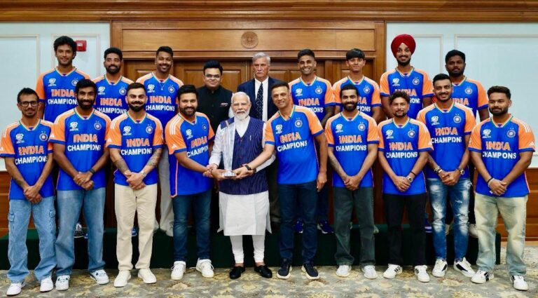 It was an absolute pleasure to meet & interact with PM Modi Ji- Jay Shah