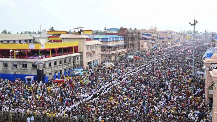 पुरी: रथ यात्रा के दौरान बनी भगदड़ जैसी स्थिति; एक की मौत और 15 के घायल होने की खबर