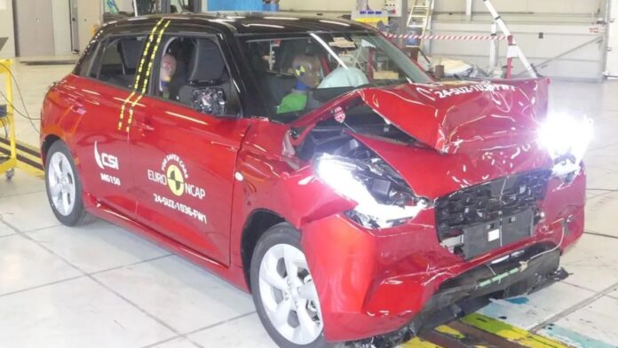 Euro NCAP ने किया Maruti Swift का Crash Test
