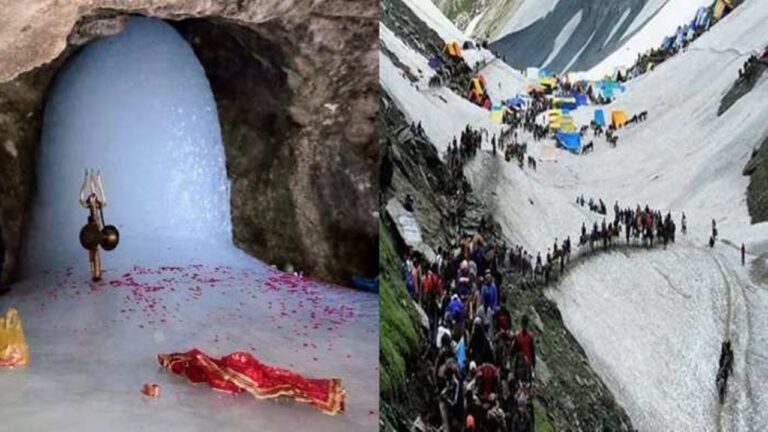 3,200 से अधिक तीर्थयात्रियों के साथ 25वां अमरनाथ यात्रा जत्था जम्मू से रवाना हुआ