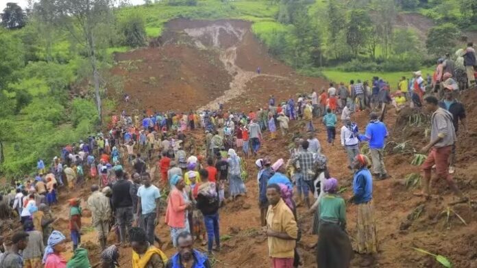 दक्षिणी इथियोपिया में भूस्खलन से तबाही, अब तक 157 लोगों की मौत की खबर