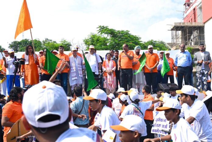 Jaipur: CM Bhajan Lal Sharma flags off cyclothon organised to spread awareness on climate change