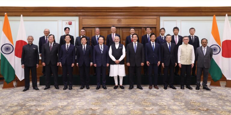 PM Modi met with the Speaker of House of Representatives of Japan, Nugaka Fukushiro