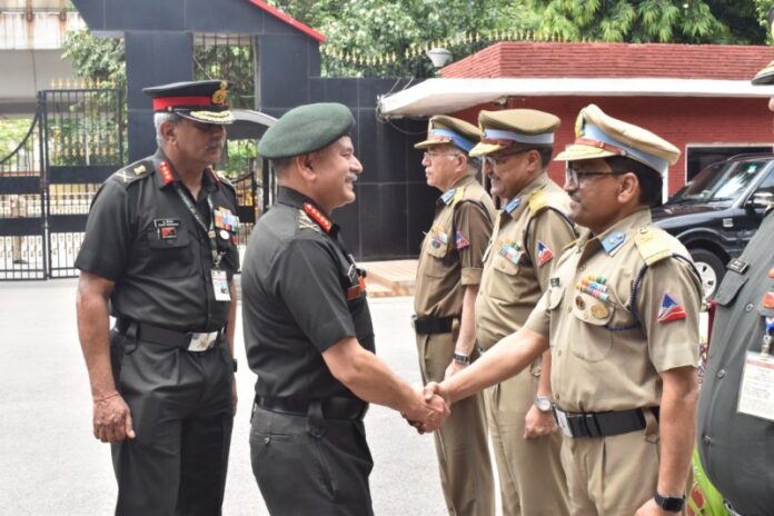 Indian Army chief General Dwivedi visits BRO headquarters; briefs officials