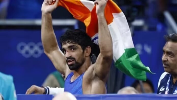 Paris Olympics 2024: Aman Sehrawat clinches bronze in 57 kg freestyle wrestling event