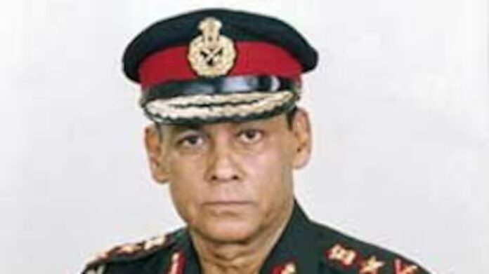 Former Indian Army chief General S Padmanabhan passes away at 83