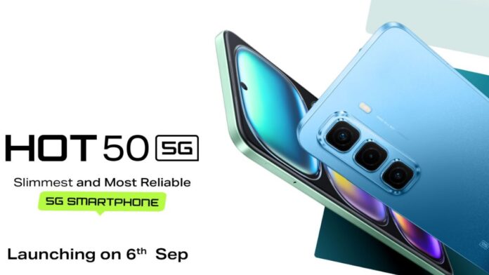 भारत में 6 सितंबर को लॉन्च होगा Infinix Hot 50 5G स्मार्टफोन