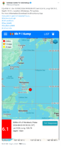 Earthquake of magnitude 6.1 jolts Mindanao in Philippines