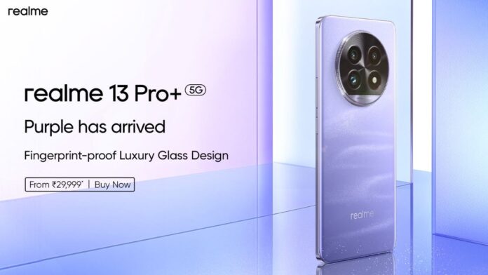 Realme 13 Pro+ 5G स्मार्टफोन के नए कलर वेरिएंट की सेल आज होगी लाइव