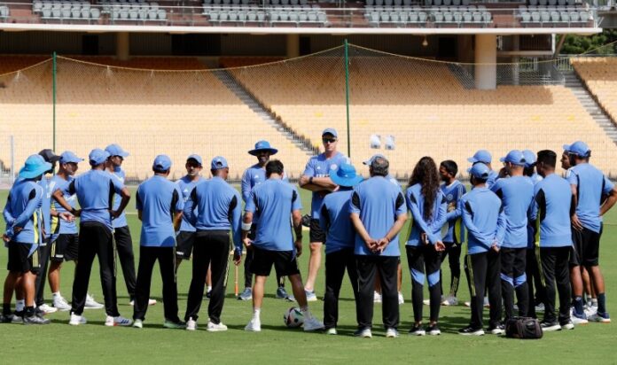 Indian Cricket Team starts preparation for home Tests against Bangladesh at Chennai