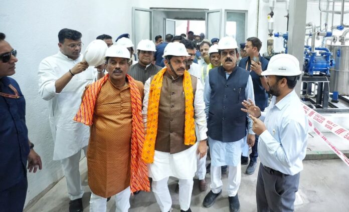 MP: CM Mohan Yadav visits Sanchi Milk Processing Unit in Indore