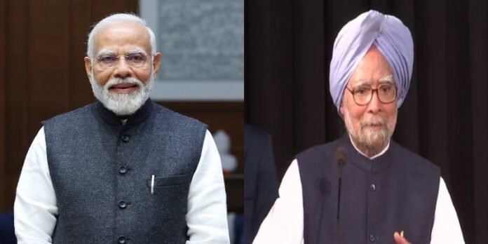 PM Modi extends greetings to former PM Manmohan Singh on his 92nd birthday