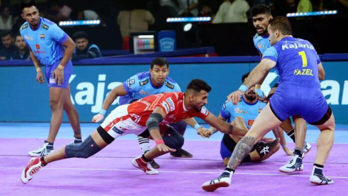 PKL-11: गुजरात जाएंट्स को मिली जीत, बंगाल वॉरियर्स को 47-28 के अंतर से हराया