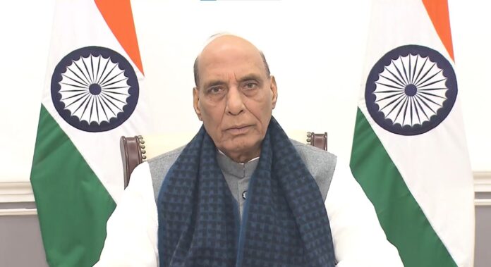 Defence Minister Rajnath Singh extends greetings on Armed Forces Flag Day