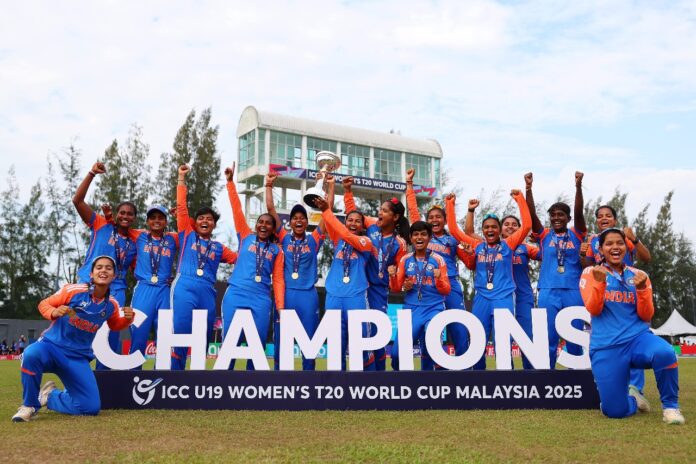 BCCI announces Rs 5 Crore cash reward for women's U19 squad after their WC triumph