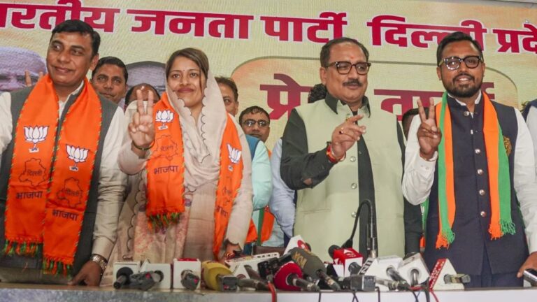 दिल्ली में ‘ट्रिपल इंजन’ की सरकार बनाने की तैयारी तेज, आम आदमी पार्टी के ये तीन नेता बीजेपी में शामिल