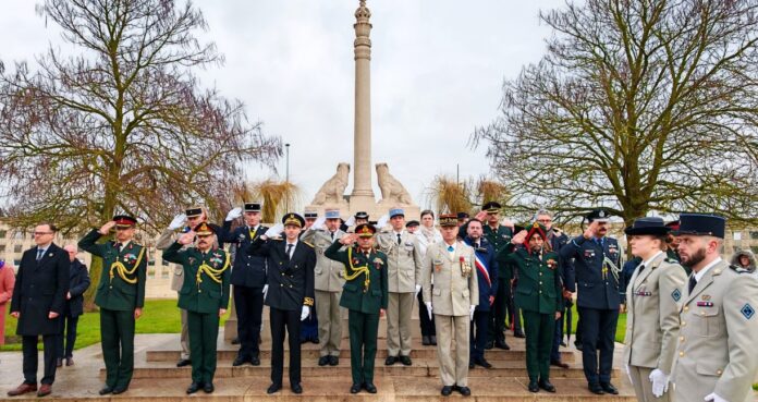 Army Chief General Dwivedi pays tribute to soldiers at War Memorial in France