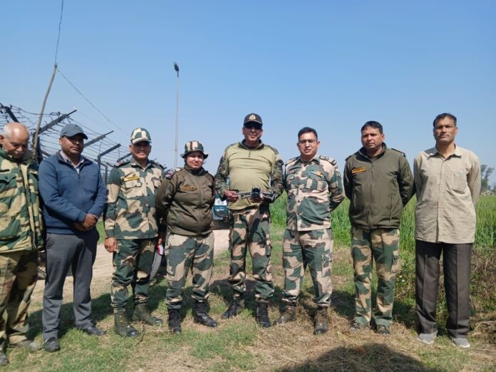 BSF recovers drone on Amritsar border