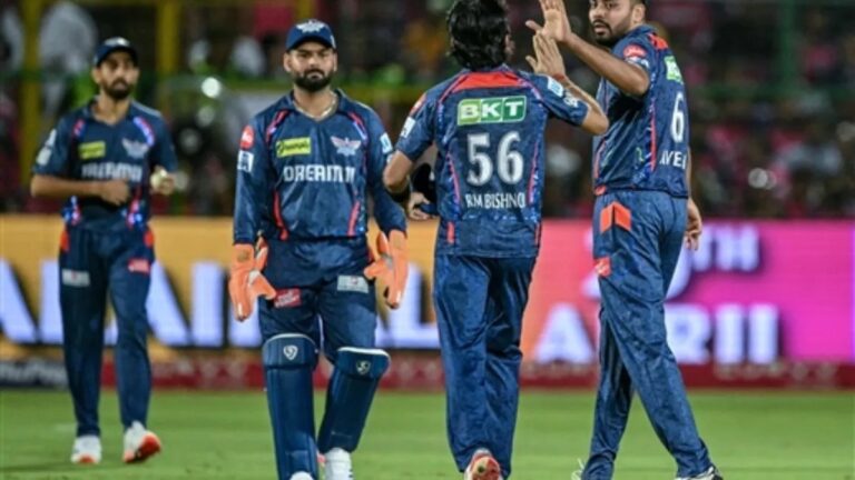 आईपीएल 2025: रोमांचक मुकाबले में लखनऊ सुपर जायंट्स ने राजस्थान रॉयल्स को 2 रन से हराया