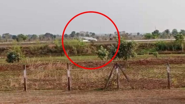 सिवनी : रनवे पर लैंडिंग के दौरान विमान पलटा, ट्रेनी पायलट सुरक्षित