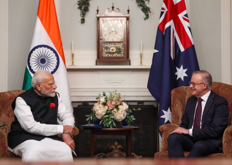 प्रधानमंत्री नरेंद्र मोदी ने ऑस्ट्रेलिया के प्रधानमंत्री एंथोनी अल्बानीज़ को दूसरे कार्यकाल पर बधाई दी