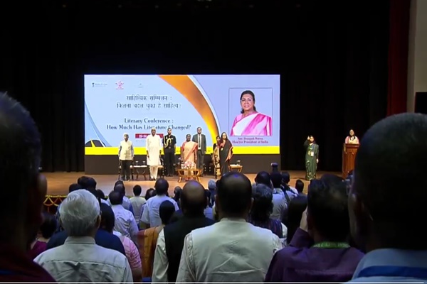 Two-day Literary Conference begins at Rashtrapati Bhavan Cultural Centre