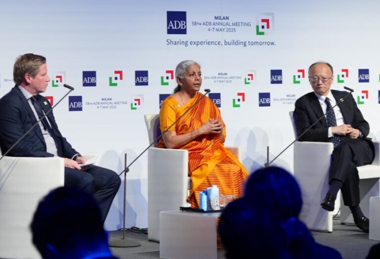 केंद्रीय वित्त मंत्री निर्मला सीतारमण ने देश के डिजिटल सार्वजनिक बुनियादी ढांँचे की सराहना की