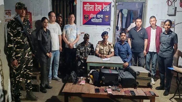बिहार: भारत में अवैध रूप से प्रवेश करते 4 चीनी नागरिक गिरफ्तार, पाकिस्तानी कनेक्शन की आशंका