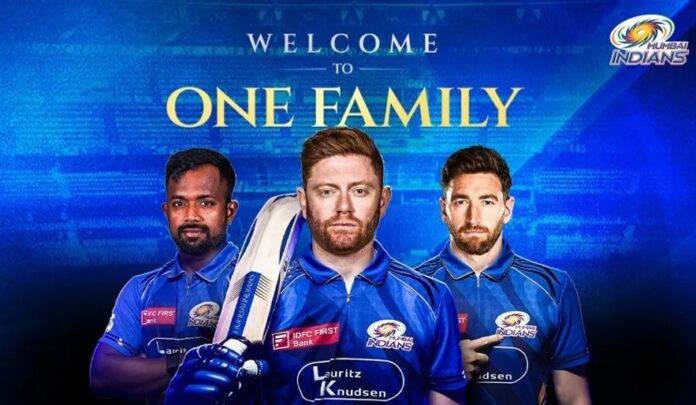 IPL 2025: Mumbai Indians signs Jonny Bairstow, Richard Gleeson, Charith Asalanka