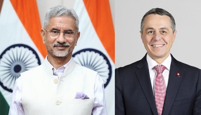 विदेश मंत्री डॉ. एस जयशंकर ने स्विटजरलैंड के विदेश मंत्री इग्नाजियो कैसिस से बात की