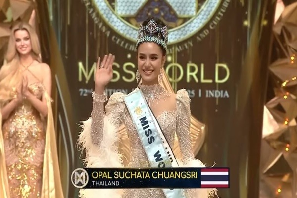 Thailand’s Opal Suchata Wins 72nd Miss World Title Thailand’s Opal Suchata Wins 72nd Miss World Title