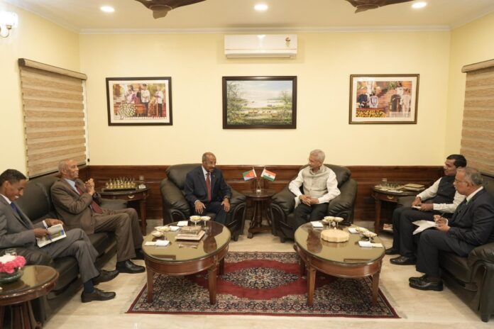 नई दिल्ली: विदेश मंत्री डॉ. एस. जयशंकर ने इरीट्रिया के विदेश मंत्री उस्मान सालेह से मुलाकात की